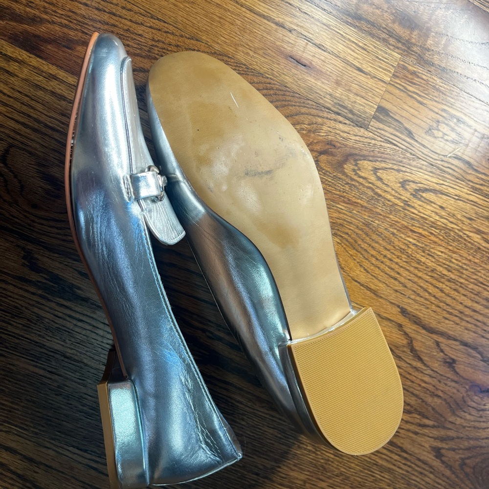 Steve Madden silver Paulo Loafer - Picture 5 of 6